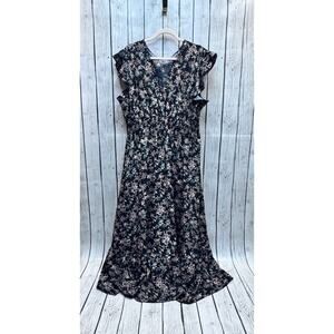 NWOT Shein Floral Ruffle Dress Size 2XLg